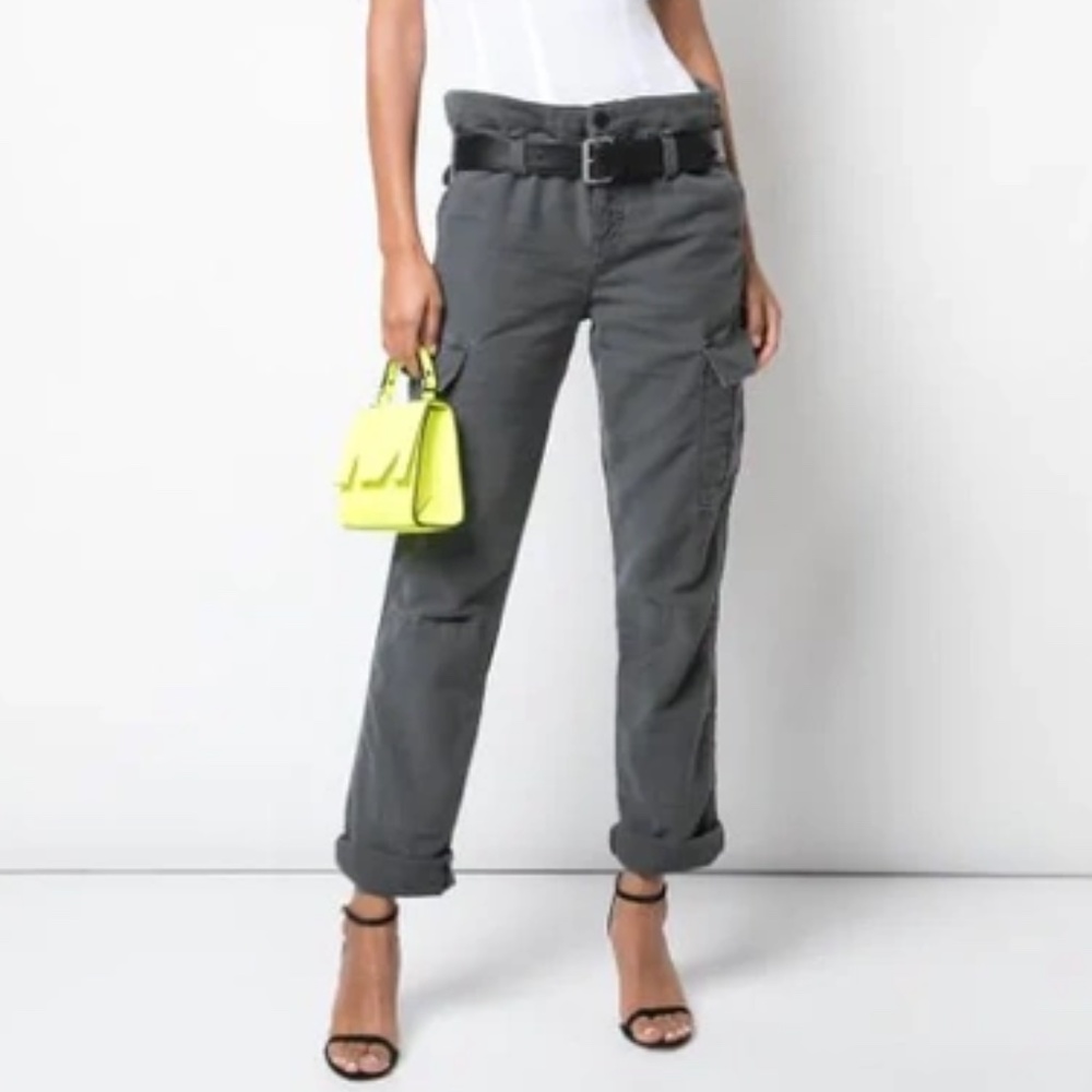 RtA Sallinger belted cargo trousers XXS New
